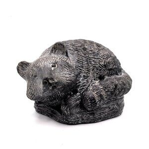 Wolf Original Raccoon Handcrafted Sculpture Figurine Canada Signed Stone/Resin